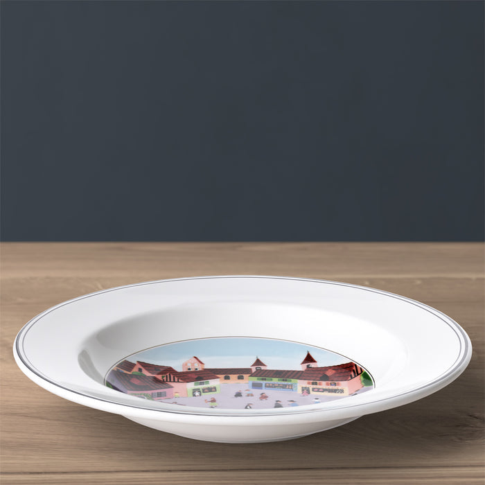 Design Naif Deep Plate 21cm Village