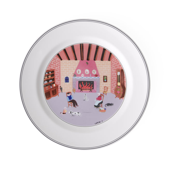 Design Naif Flat Plate 27cm Fireplace