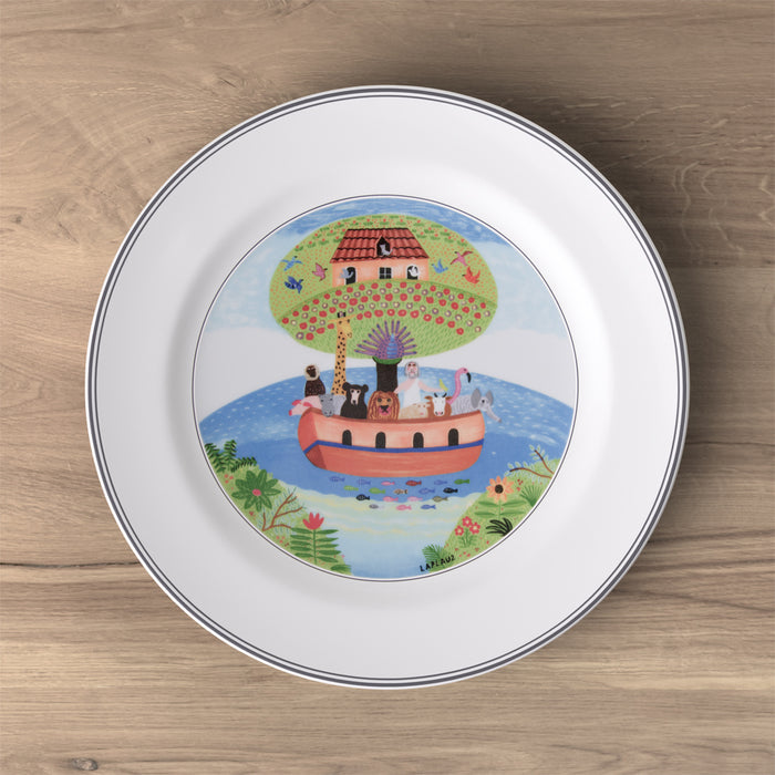 Design Naif Flat Plate 27cm Noahs Ark
