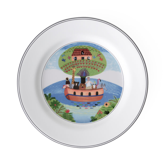 Design Naif Salad Plate 21cm Noahs Ark