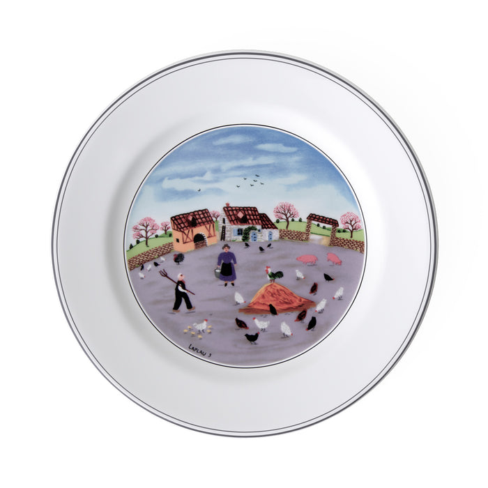 Design Naif Salad Plate 21cm Poultry Farm