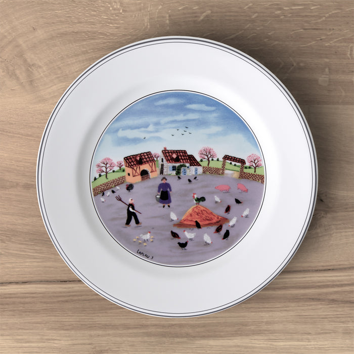 Design Naif Salad Plate 21cm Poultry Farm