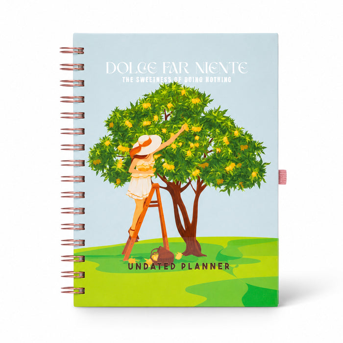 Dolce Far Niente — Limited Edition Undated Planner