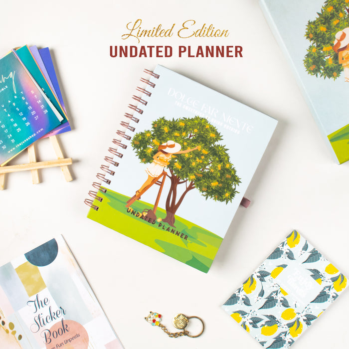 Dolce Far Niente — Limited Edition Undated Planner
