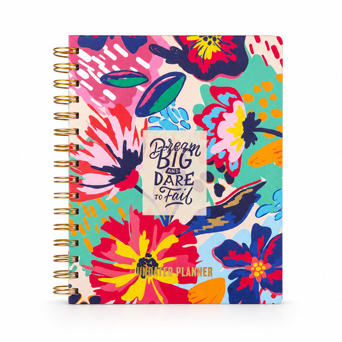 Dream Big, Dare to Fail — Undated Planner + Ultimate Sticker Book