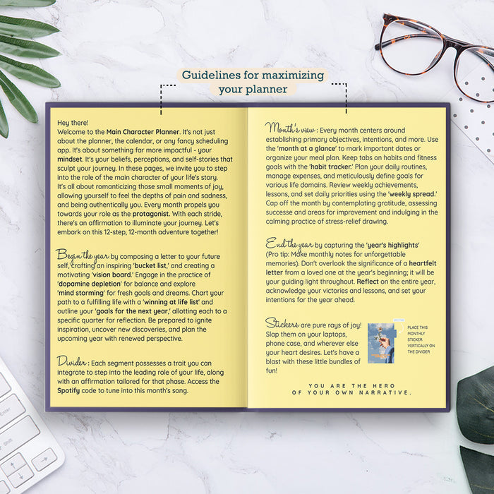 Dust Settles, I Don't — Hardbound Undated Planner
