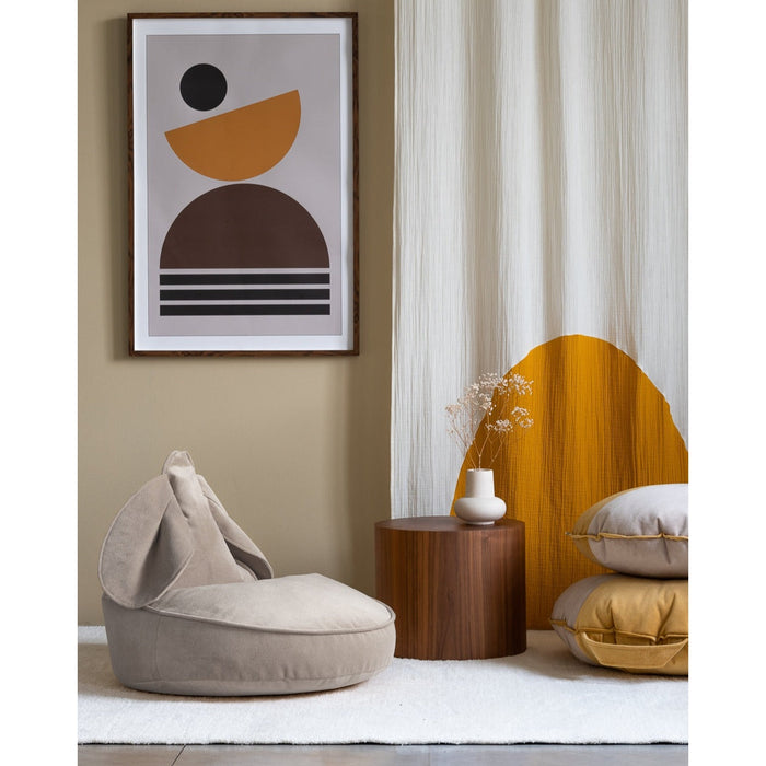 Dusty Beige Bunny Beanbag - Rugs by Roo