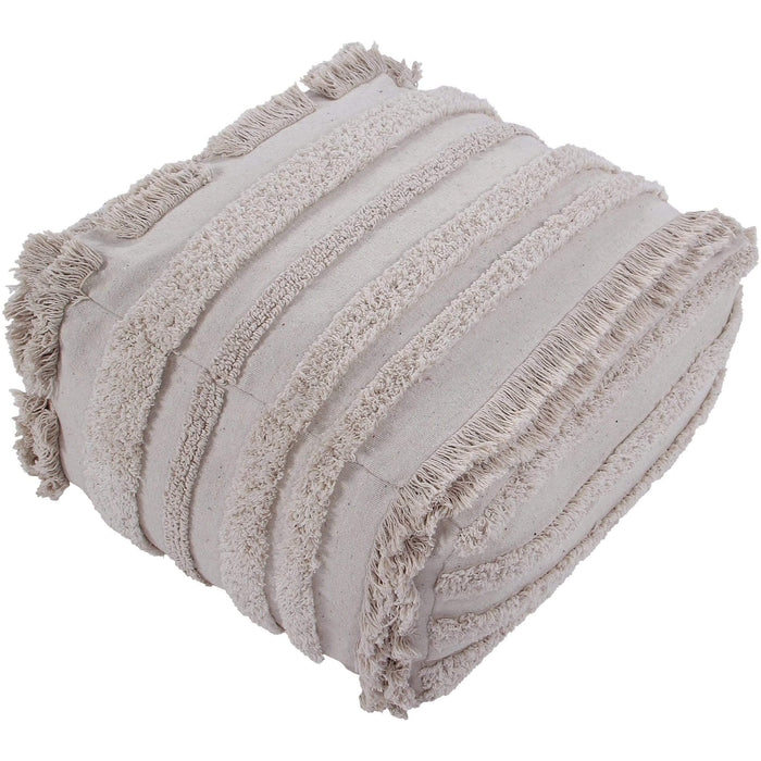 Rugs by Roo | Lorena Canals Early Hours Air Natural Pouffe-P-AIR-NAT