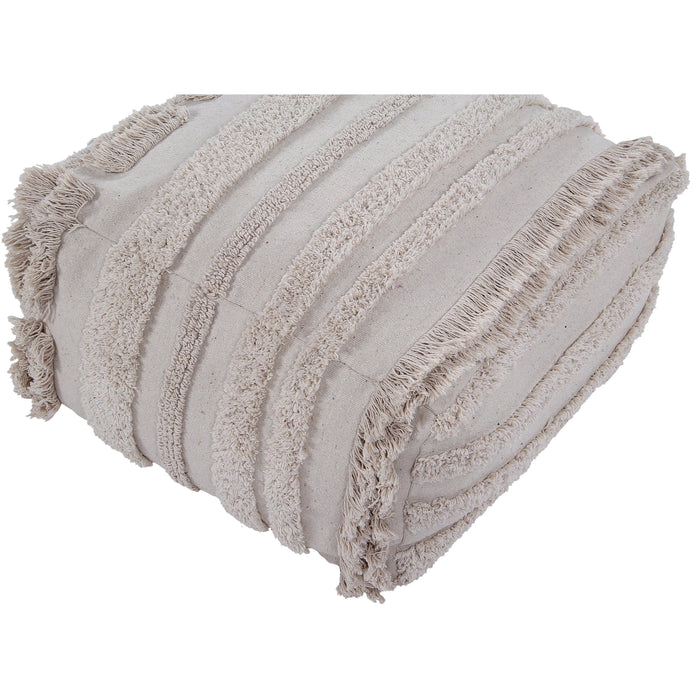 Rugs by Roo | Lorena Canals Early Hours Air Natural Pouffe-P-AIR-NAT