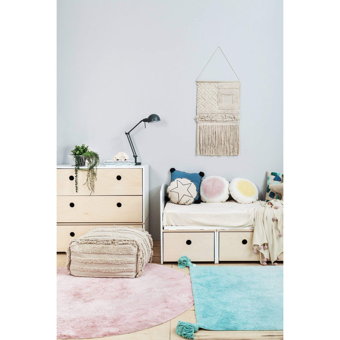 Rugs by Roo | Lorena Canals Early Hours Air Natural Pouffe-P-AIR-NAT