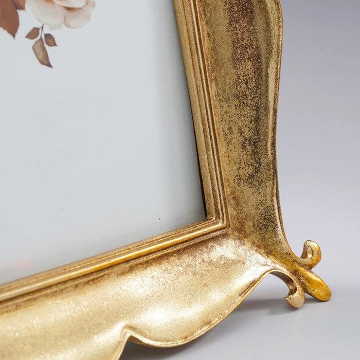 Elayne Sleek Gold Photo Frame Desk Photo Frame The June Shop