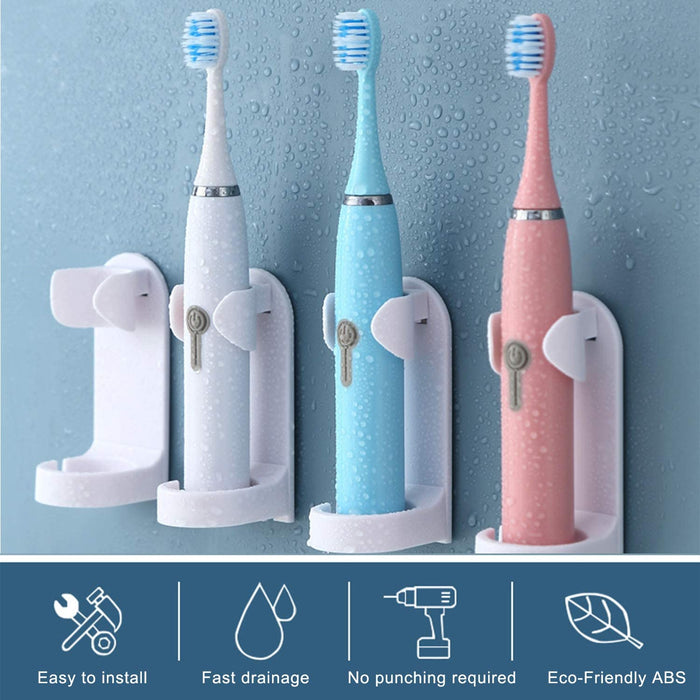 Electric Toothbrush Holder Set of 4