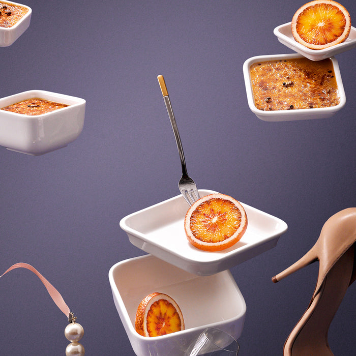 Ella Partgold Plated Pastry Fork