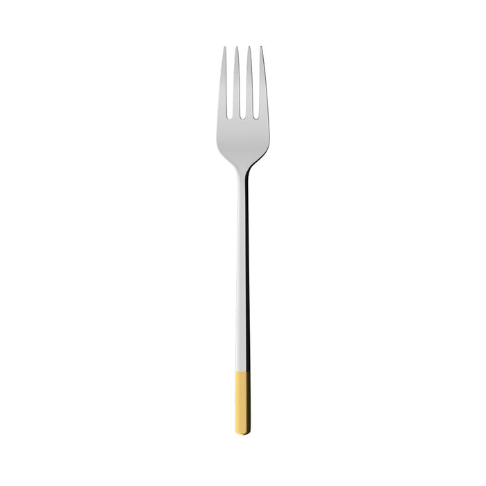 Ella Partgold Plated Serving Fork 24cm