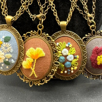 Embroidery Necklaces - 11/07/26
