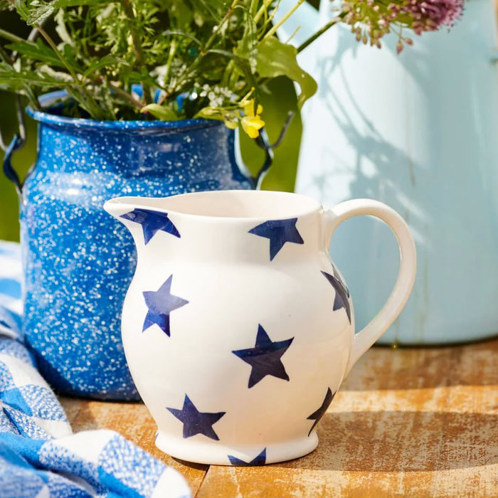 Emma Bridgewater Half Pint Jug ~ Blue Star | New Zealand Delivery | Sabato Auckland