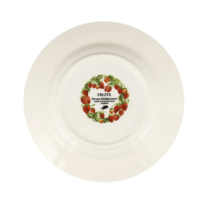Emma Bridgewater Medium Dinner Plate ~ Strawberries | British Pottery | New Zealand Delivery | Sabato Auckland