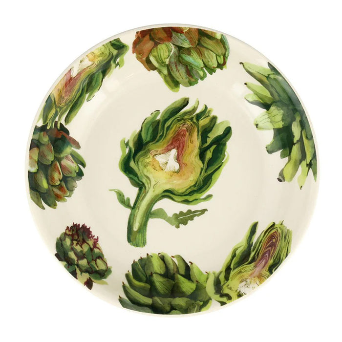 Emma Bridgewater Pasta Bowl ~ Artichoke top view | Handmade English Pottery | Sabato Auckland