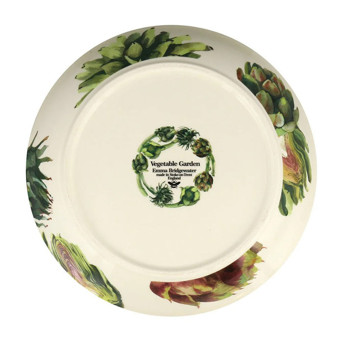 Emma Bridgewater Pasta Bowl ~ Artichoke base view | Handmade English Pottery | Sabato Auckland
