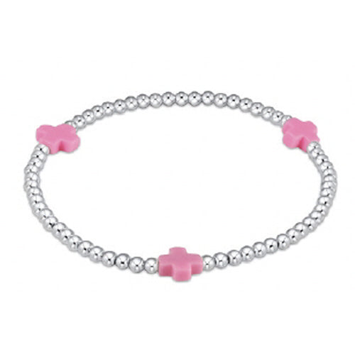 enewton Extends Signature Cross 3mm Sterling Bracelet