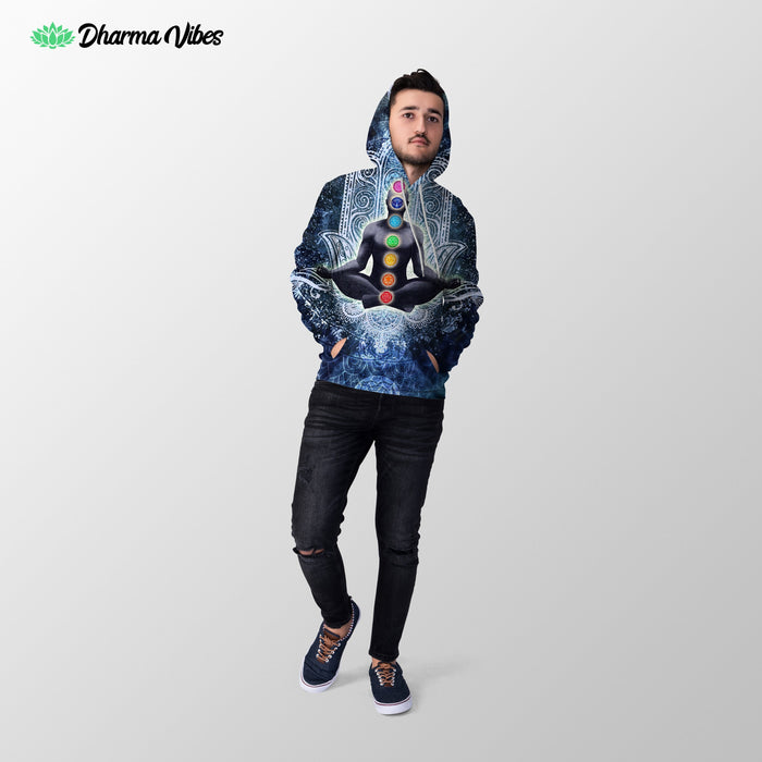 Enlightened Chakra by McAshe Hoodie