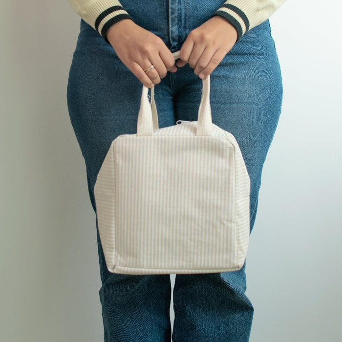 Everyday Stripe Insulated Lunch Tote