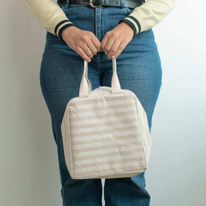 Everyday Stripe Insulated Lunch Tote
