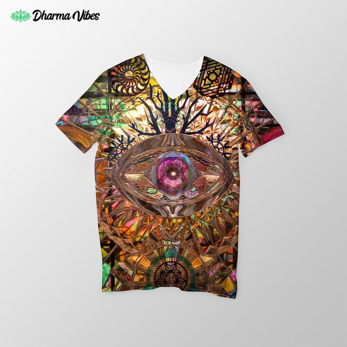 Eye Of The Storm by Lightwizard Visionary T-Shirt