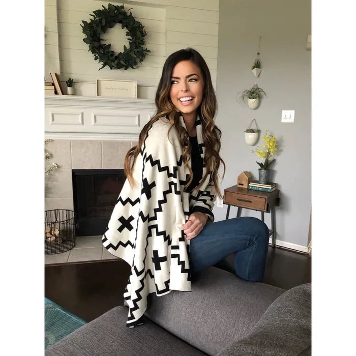 Faith Organic Cotton Monochrome Reversible Blanket - Rugs by Roo