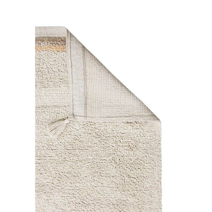 Fantasy Garden Bloom Natural Washable Rug - Rugs by Roo