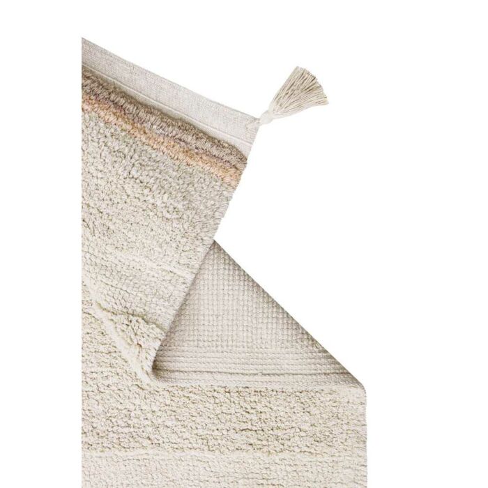Fantasy Garden Bloom Natural Washable Rug - Rugs by Roo