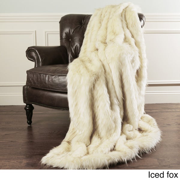 Faux Fur Throw Blankets