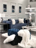 Faux Fur Throw Pillow Cover