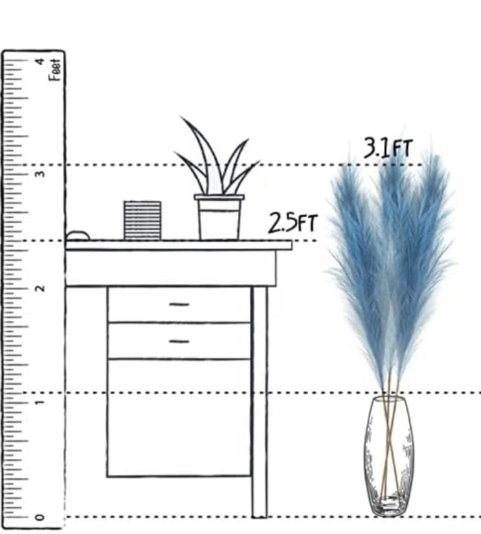 Faux Pampas Grass (7-Pcs)