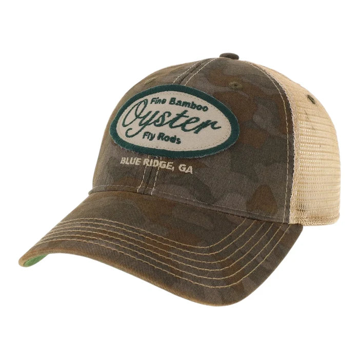 Field Green Camo Legacy Old Favorite Trucker Hat with Oyster patch