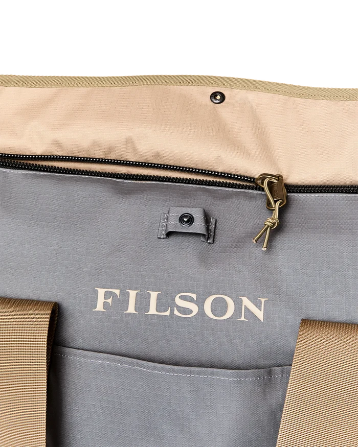 Filson All Weather Tote Bag: Moon Mist/ Pewter