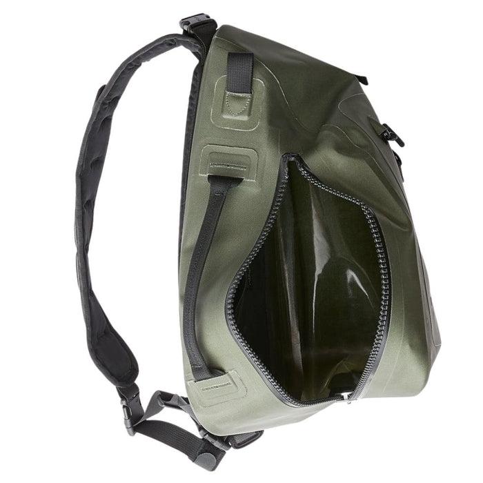Filson dry sling pack sold at oyster bamboo fly rods