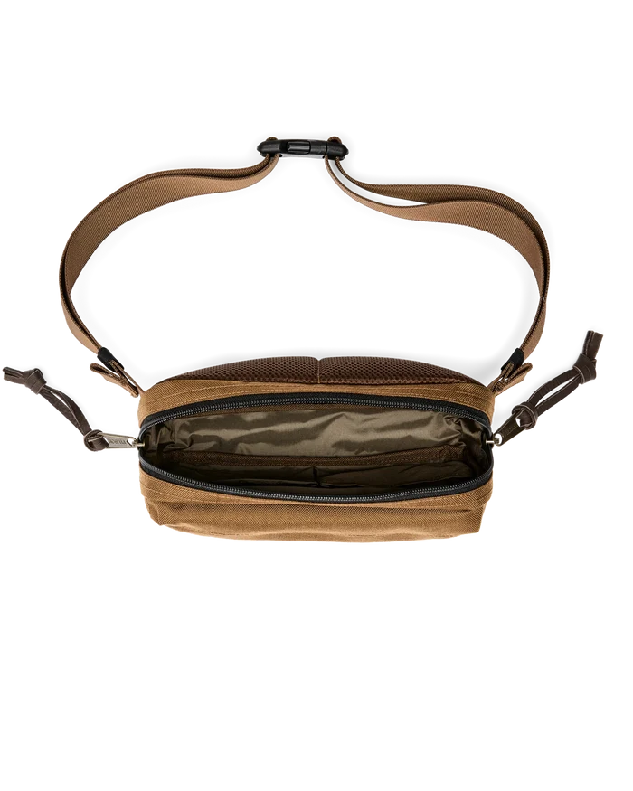 Filson Dryden Crossbody: Whiskey