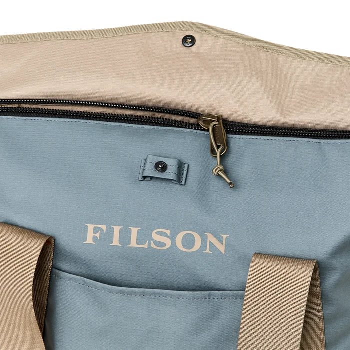 Filson Scout Tote Bag: Slate/Canteen