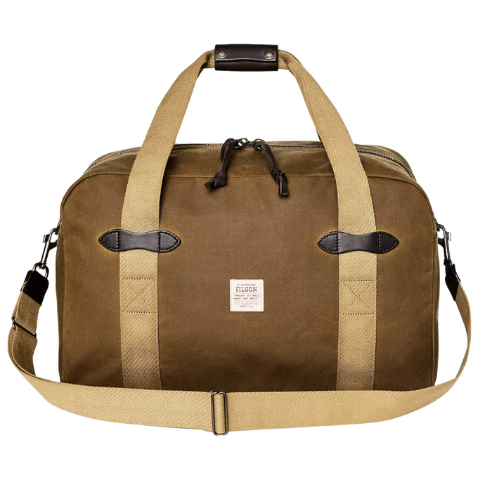 Filson Tin cloth Medium Dark Tan Duffle Bag