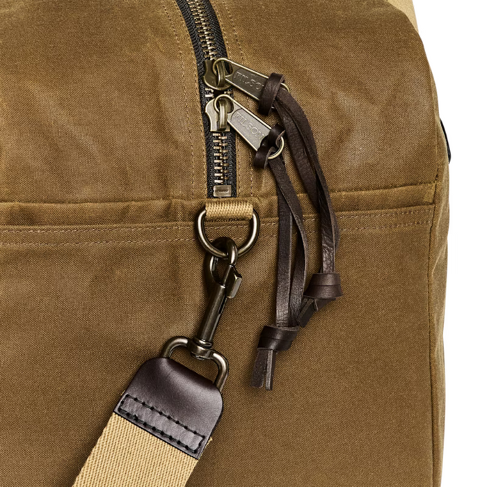 Filson Tin cloth Medium Dark Tan Duffle Bag