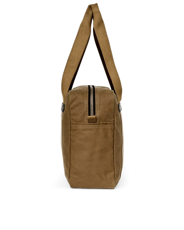 Filson Tin Cloth Tote Bag with Zipper