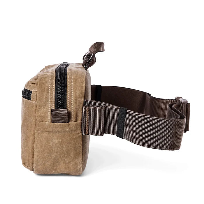 Filson Trapper Creek Modular Waistpack: Dark Tan
