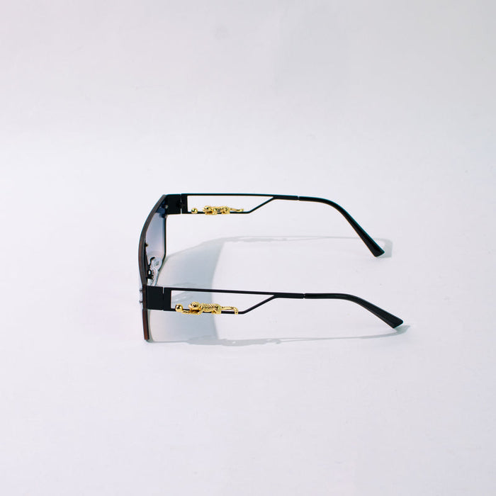 Flat Oversized Midnight Hue Sunglass Eyewear June Trading