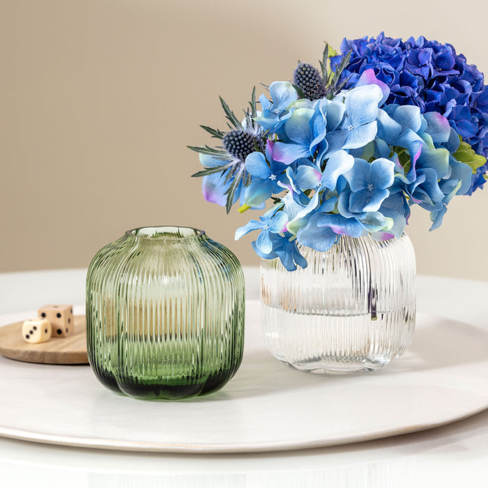 Fleur Clear Vase 11cm