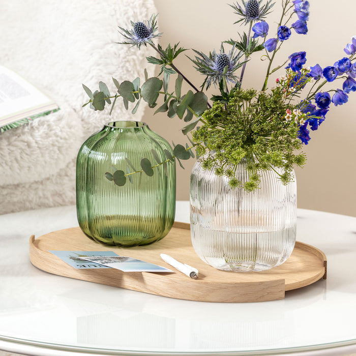 Fleur Clear Vase 19cm