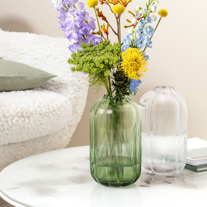 Fleur Clear Vase 28cm