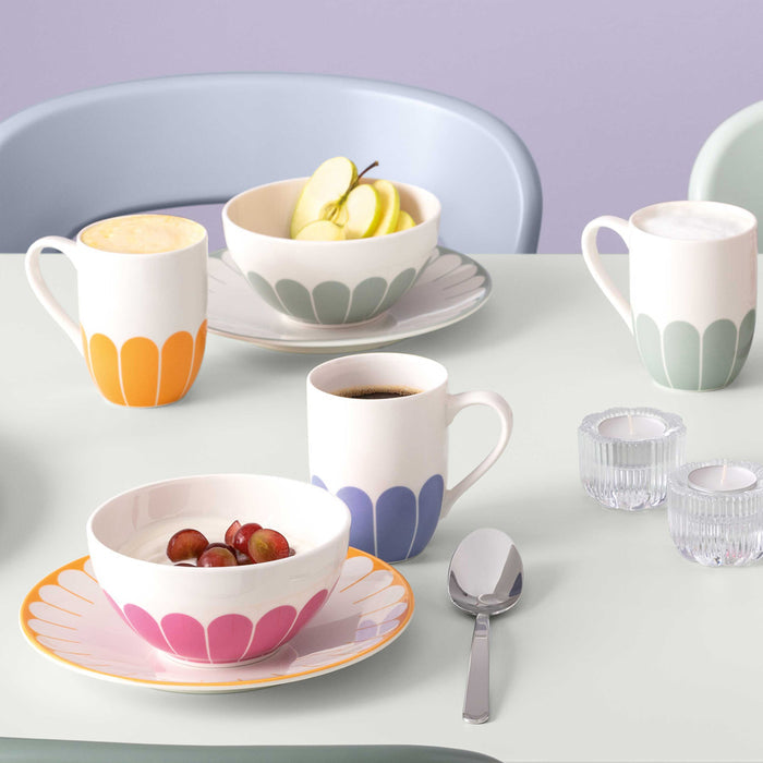 Fleur Vert Cereal Bowl 14cm
