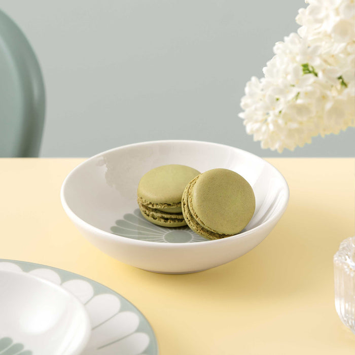 Fleur Vert Dessert Bowl 13cm