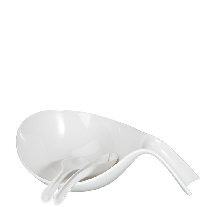 Flow Salad Bowl With Server 1.8 L